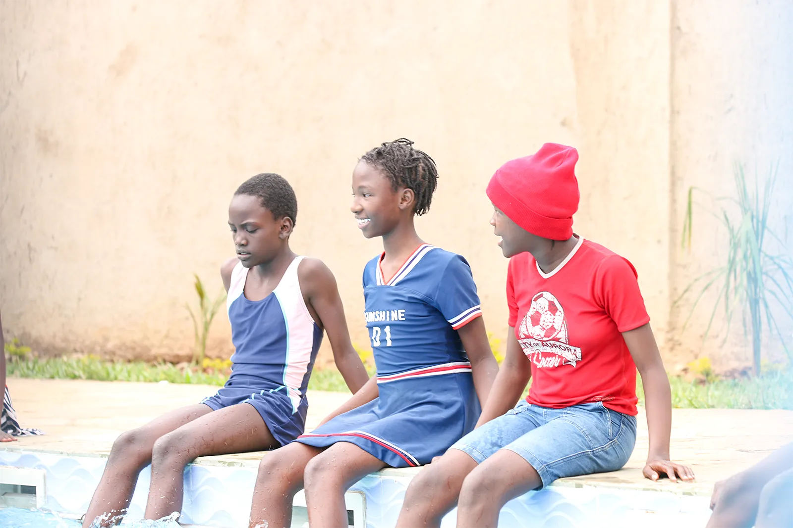 Sikri Sports Academy swimmers training ahead of the Homa Bay County finals
